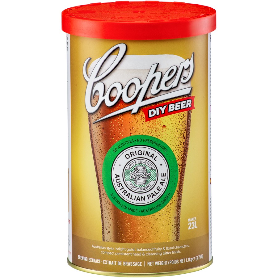 Coopers Australian Pale Ale 1.7kg Extract
