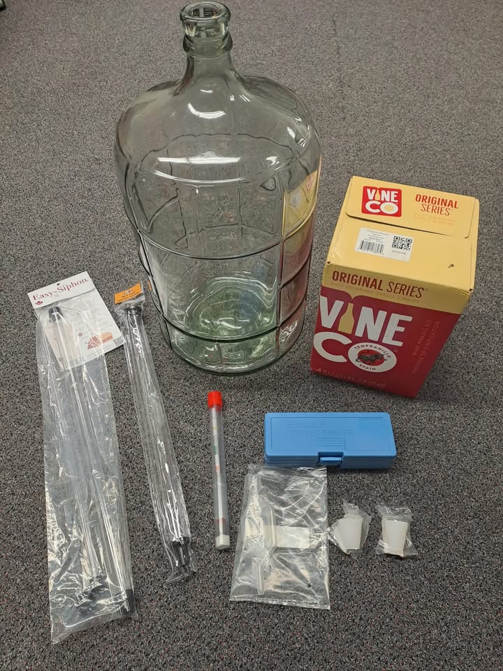 Top Brew's Wine Starter Kit – Complete Home Winemaking Package