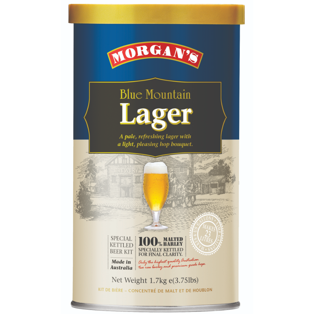 Morgan’s Premium Blue Mountain Lager 1.7kg Extract