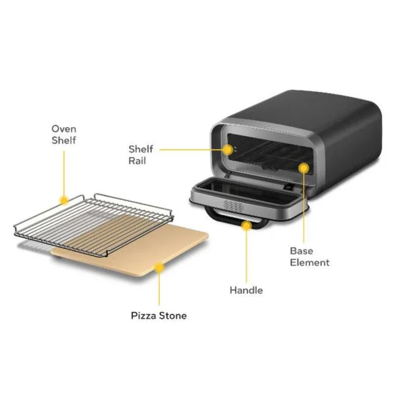 Ooni Volt 2 - Electric Pizza Oven (Charcoal Grey)