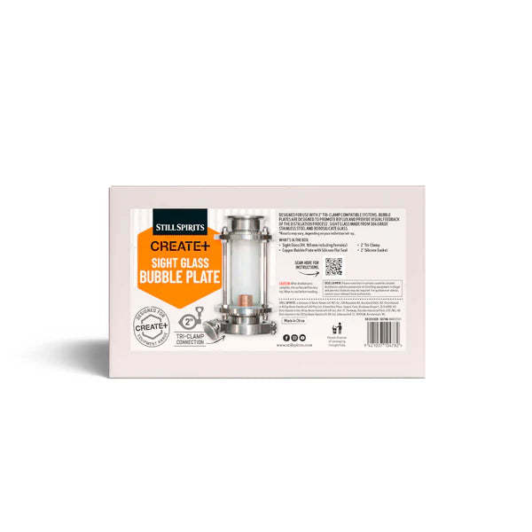 SS Create+ Sight Glass Bubble Plate