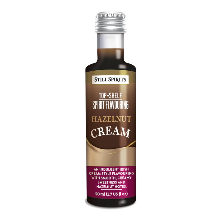 Still Spirits Top Shelf Hazelnut Cream Liqueur 50ml Essence