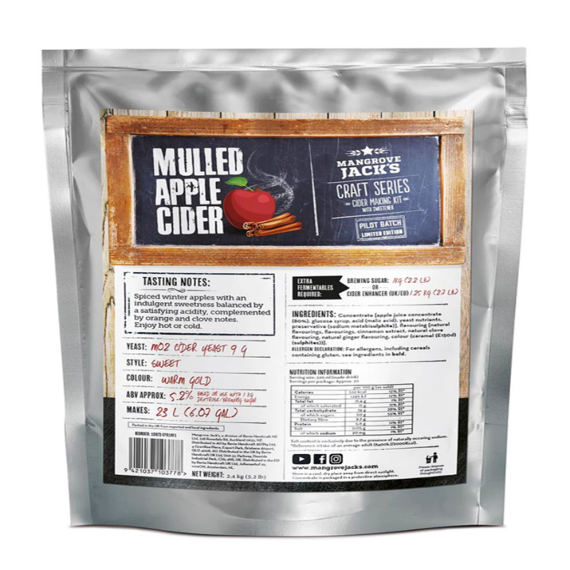 MJ Craft Series Mulled Apple Cider (LE) - 2.4kg