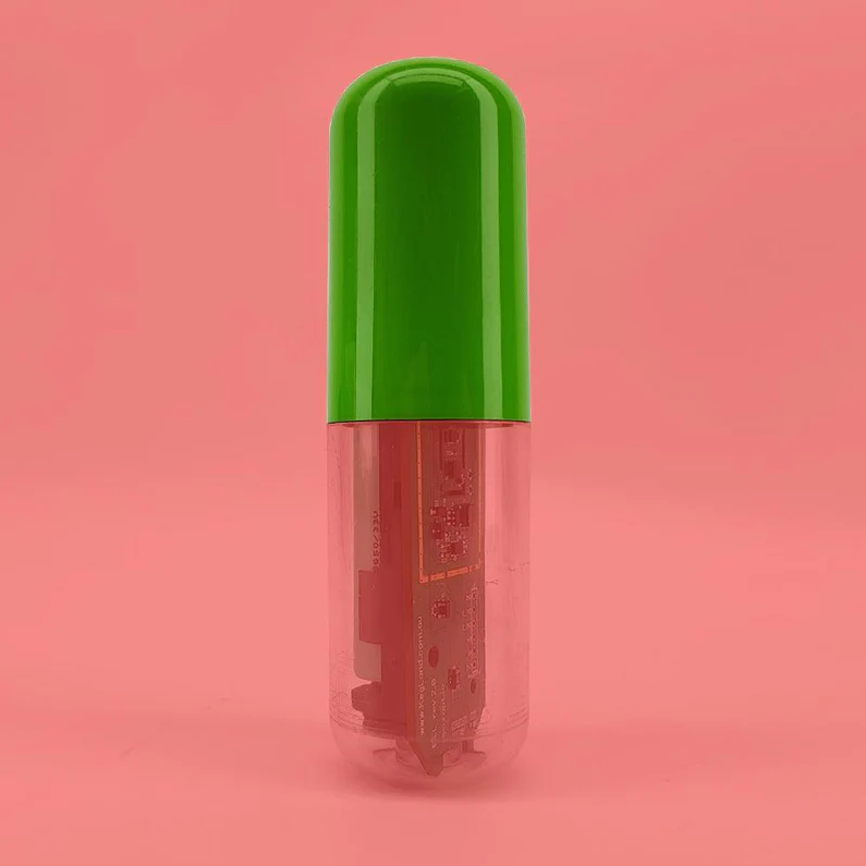 Green Housing - Female Threaded (Top) - RAPT Pill