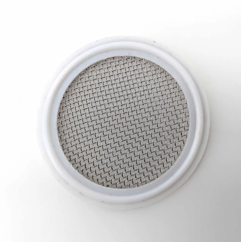 2 Inch TC Stainless Mesh Screen PTFE (Teflon & 7 mesh)