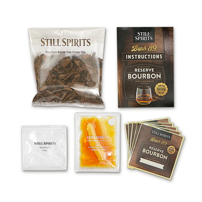 SS Batch '89 Reserve Bourbon Flavouring Kit