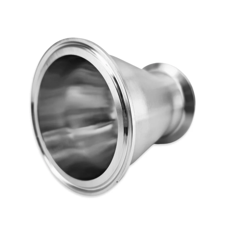 2 Inch to 3 Inch TC Stainless Steel Concentric Reducer