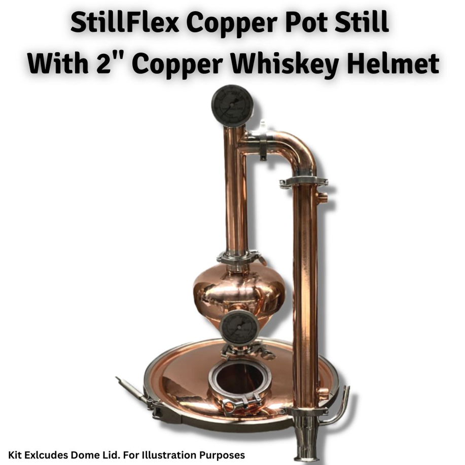 Type A Copper: 2″ Copper Pot Still