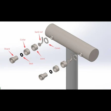 ULTRA T Font Quadruple Fastap Kit