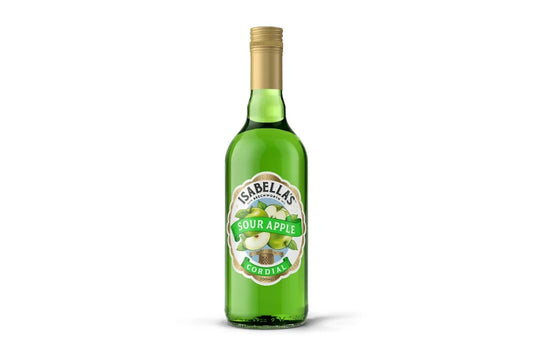 Isabella's Sour Apple Cordial 700ml