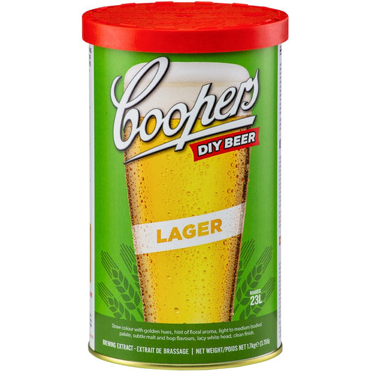 Coopers Lager 1.7kg Extract