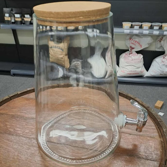 5L Glass Jar with Dispenser