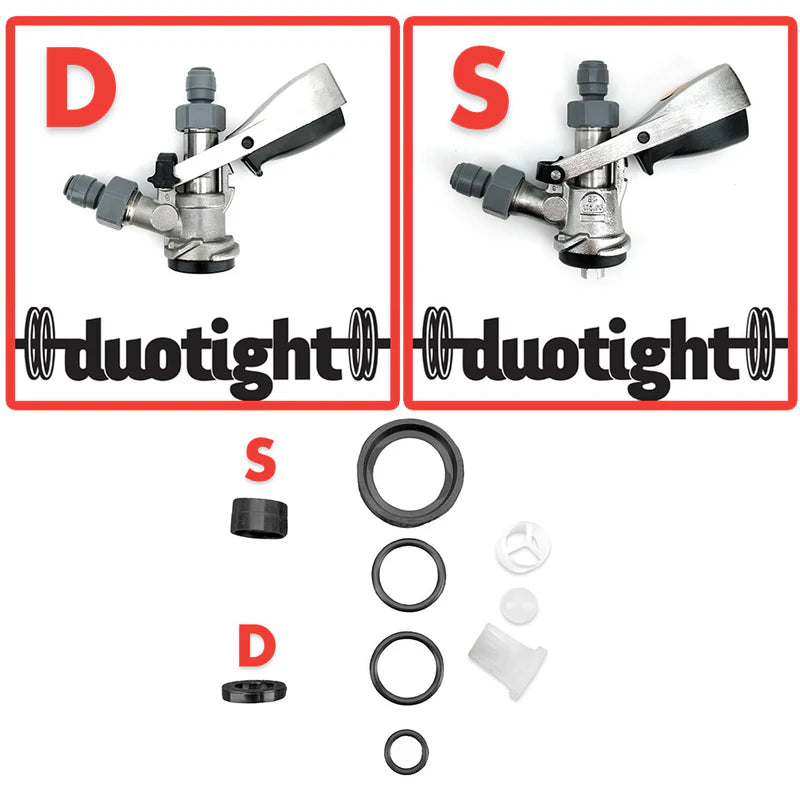 Seal Kit for D-Type & S-Type Keg Coupler