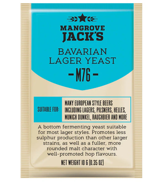 M76 Bavarian Lager Yeast - 10g packet