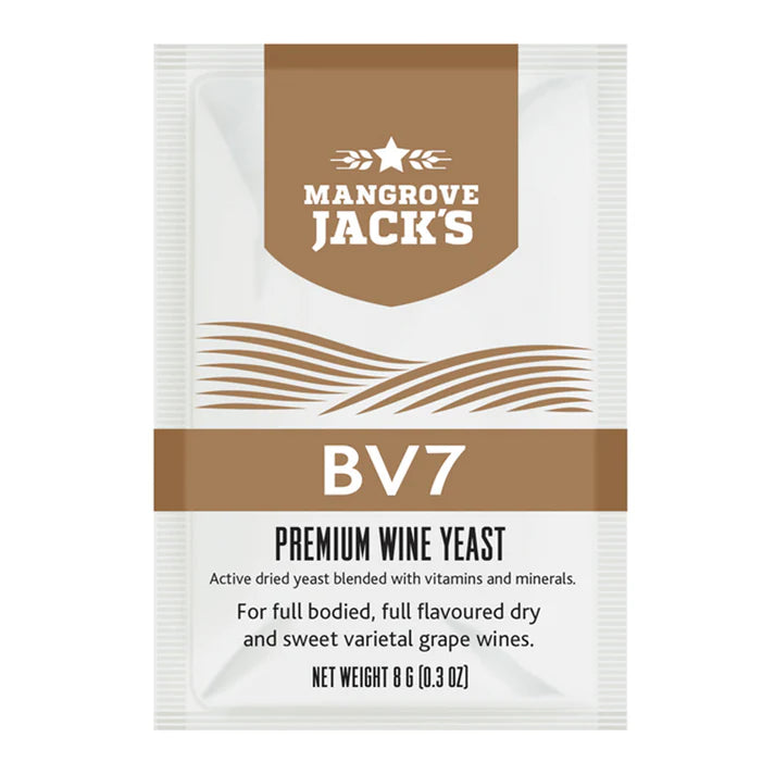 Mangrove Jack's Wine Yeast - BV7 8g