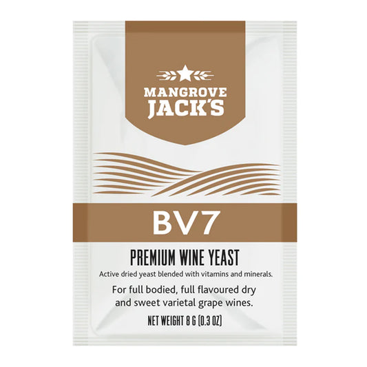 Mangrove Jack's Wine Yeast - BV7 8g