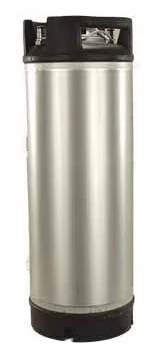 19L Ball Lock Keg with Rubber Base and Handle - NEW - Low2