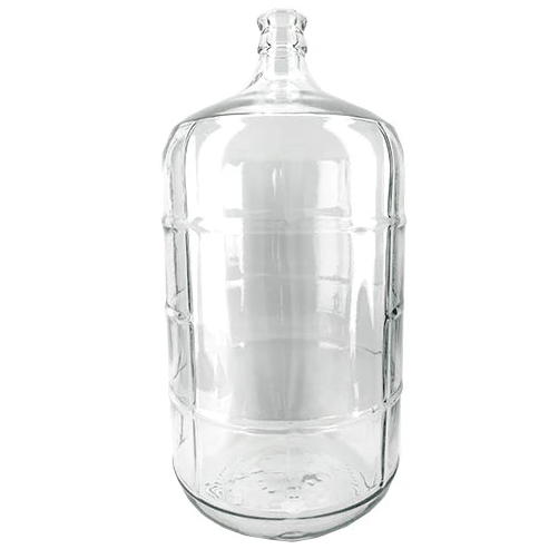 23L Glass Carboy / Fermenter (bung and air-lock included)