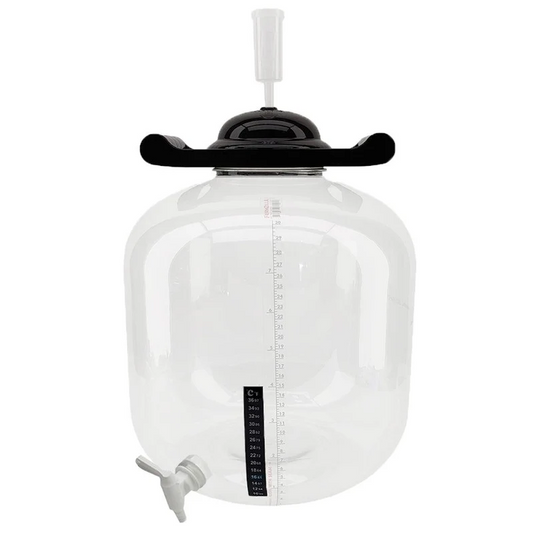 FermZilla - Flat Bottom 30L (7.9 Gal) Fermenter-including Air Lock,Tap and Sticker Thermometer