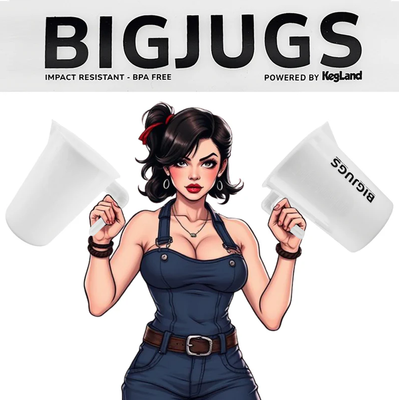 BIG JUGS - 3.5L Graduated Measuring Jug - Impact Resistant - BPA FREE