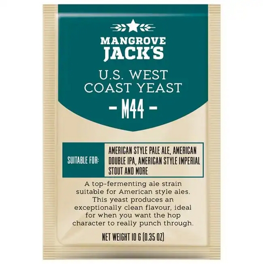 Mangrove Jacks M44 US West Coast Yeast - 10g packet