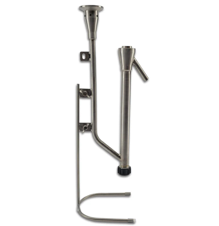 PolyPhoenix - Stainless Steel Adjustable Distillation Parrot with 1.5' TC Input