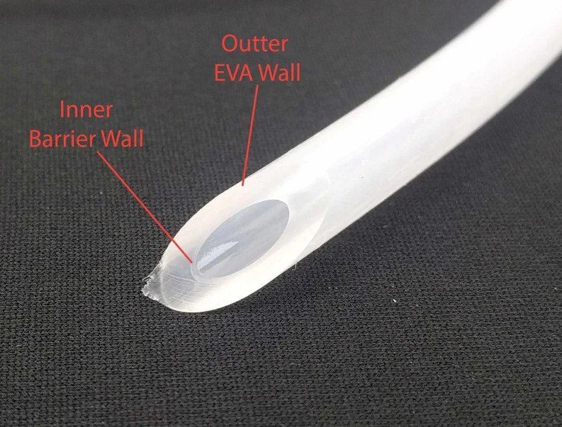 EVABarrier 4mm ID x 8mm OD - Double Wall EVA - per metre