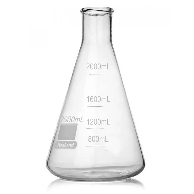 Borosilicate Erlenmeyer Conical Flask 2000ml
