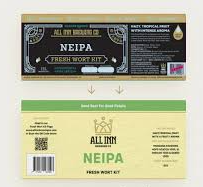 ALL INN NEW ENGLAND IPA Fresh Wort Kit