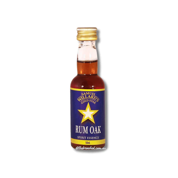 Samuel Willards Gold Star Rum - Oak Essence - 50ml