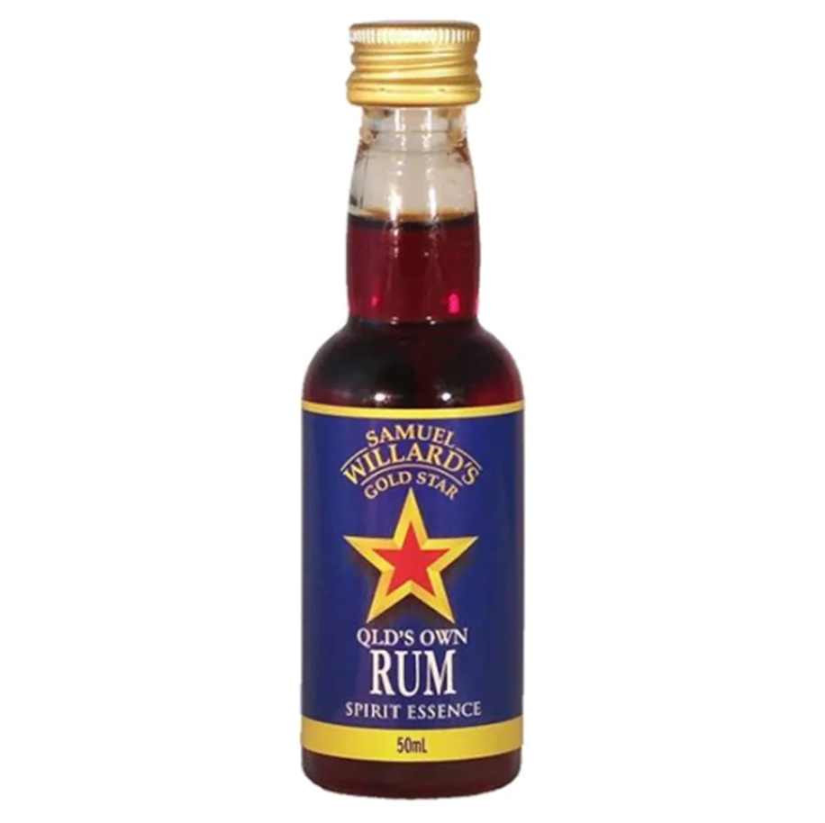 Samuel Willards Gold Star Rum - QLD's Own Essence - 50ml
