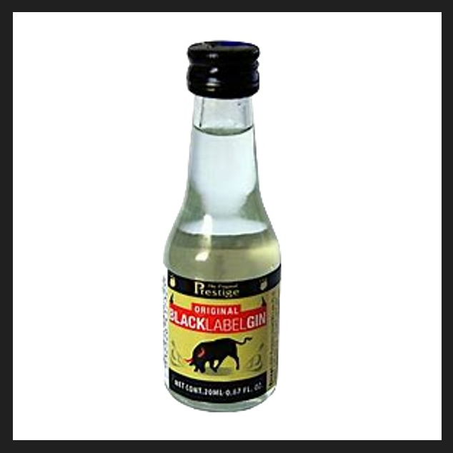 Prestige Gin- Black Label Essence - 20ml
