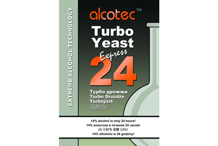 Alcotec Pure 24 Hour Turbo Yeast
