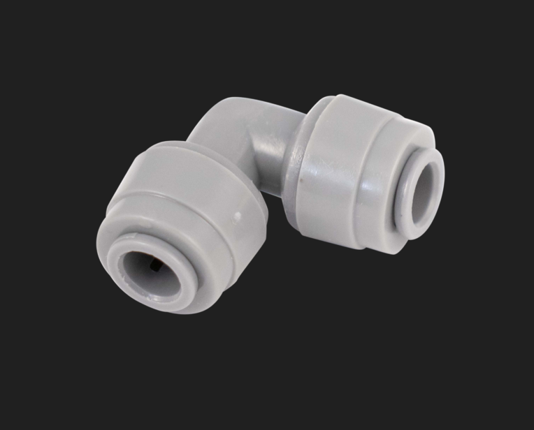 Monotight – 6.35mm (¼') Female x 6.35mm (¼') Female Push In Elbow