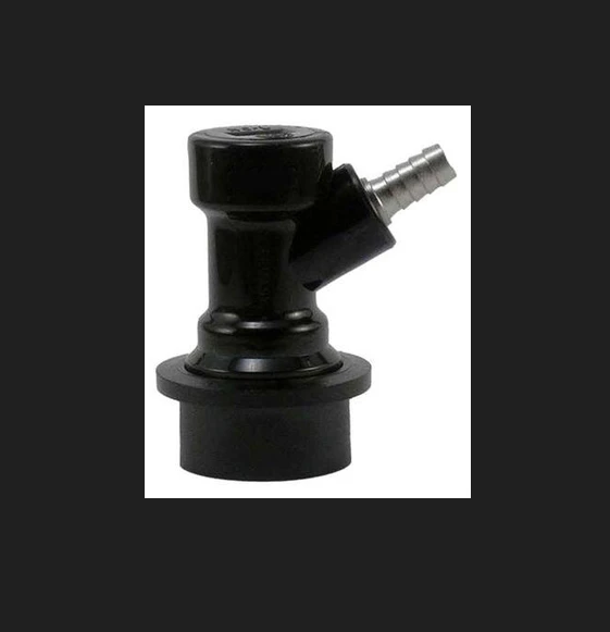 Premium Ball Lock Disconnect (Black/Liquid)