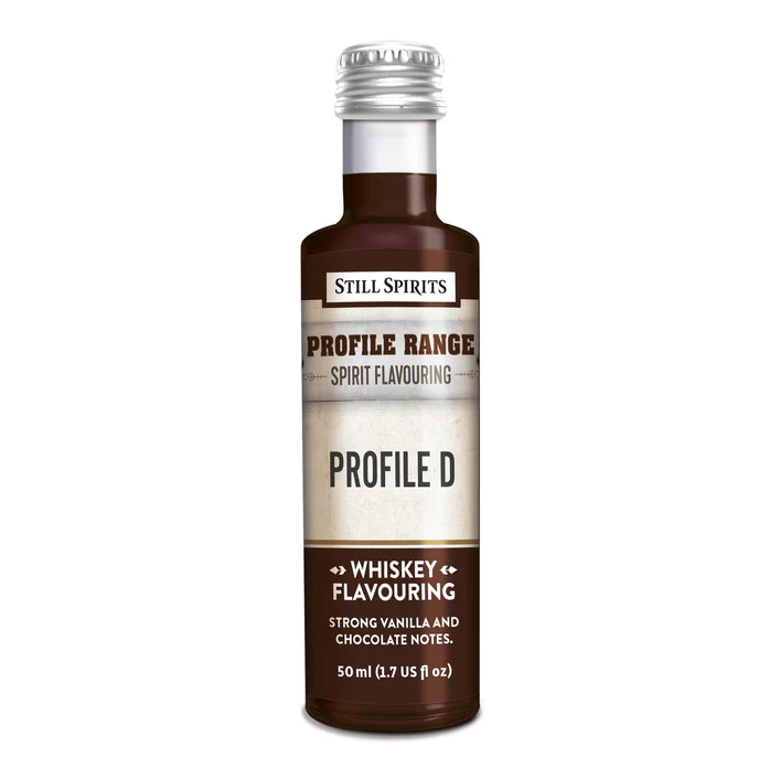 Still Spirits Profiles Whiskey Flavouring "D" 50ml Essence