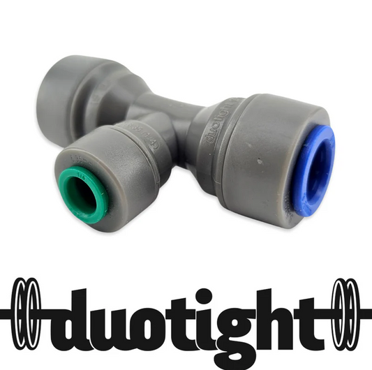 duotight - 9.5mm (3/8) x 6.5mm(1/4) Female Reducing Tee