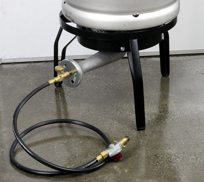 High Pressure LPG Burner kit + Needle Valve + HP Regulator