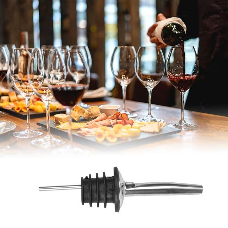 Stainless Steel Pourers with Spout – Heavy-Duty Speed Pourers