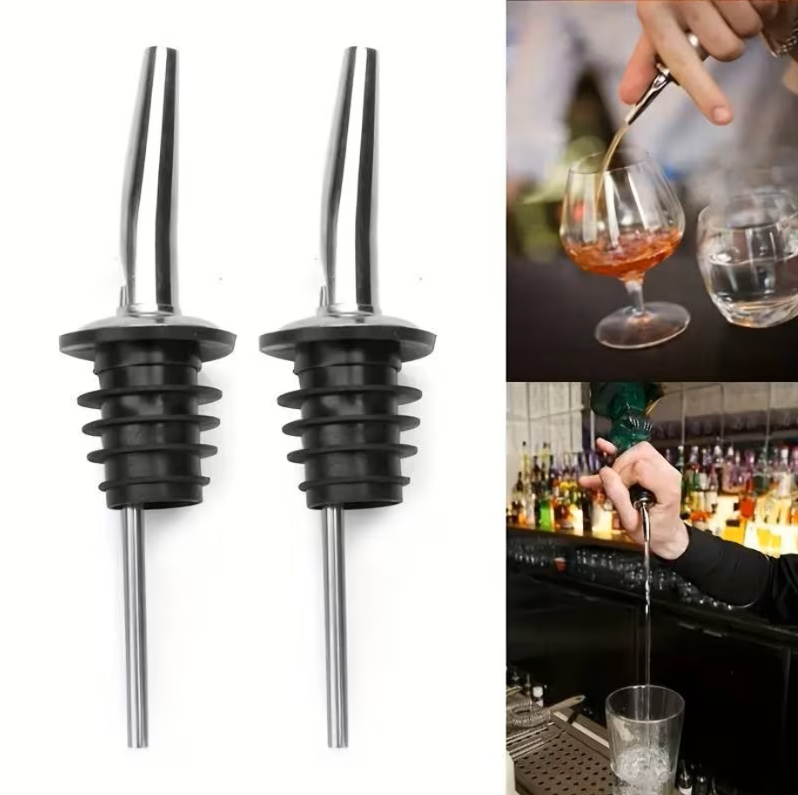 Stainless Steel Pourers with Spout – Heavy-Duty Speed Pourers