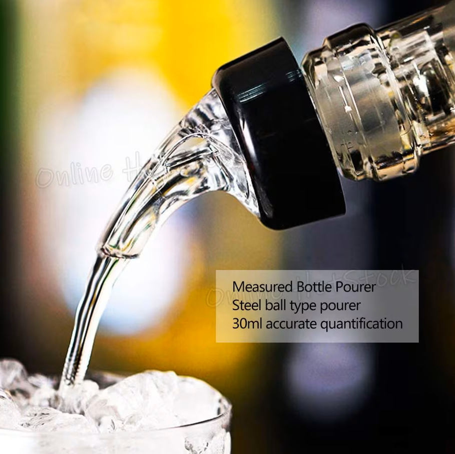 30ml Nip Pourer – Measured Bottle Pourer