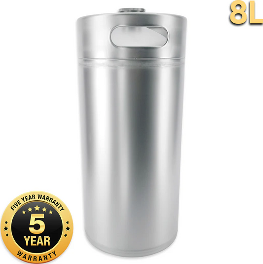 Mini Keg - 8L (approx 270oz) (175mm x 406mm)