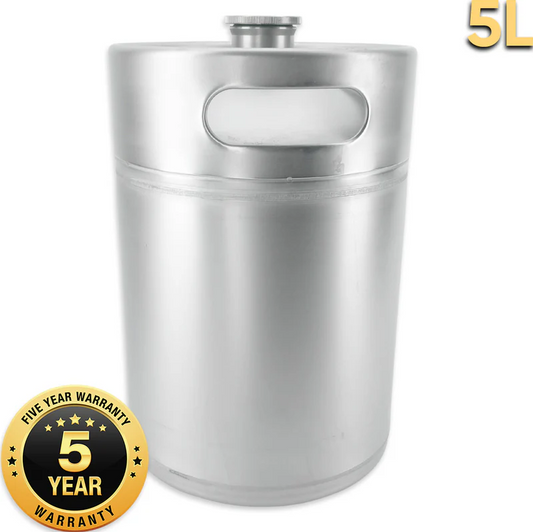 Mini Keg - 5L (approx 170oz) (175mm x 280mm)