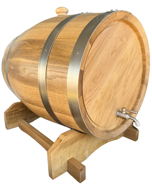 25L American Oak Barrel (Medium Char)