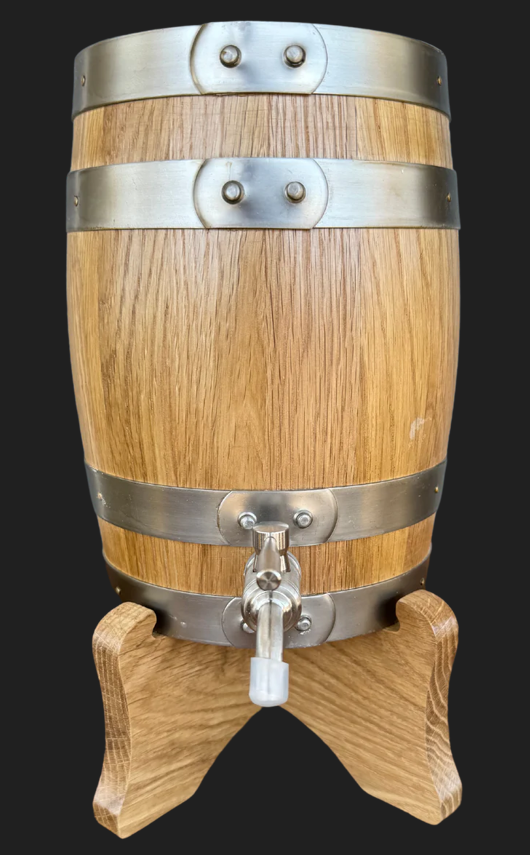 1.5L American Oak Barrel - Upright (Medium Char)