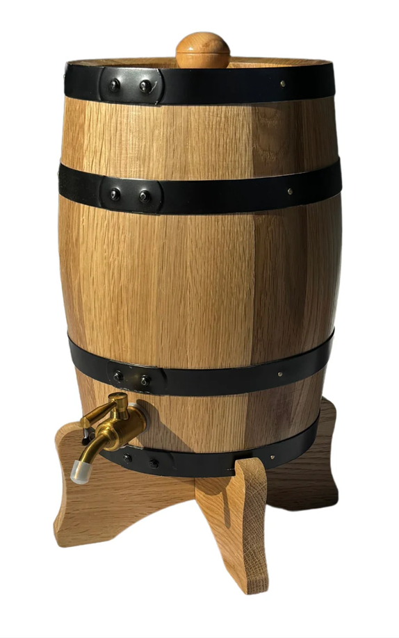 3L American Oak Barrel - Upright (Medium Char)