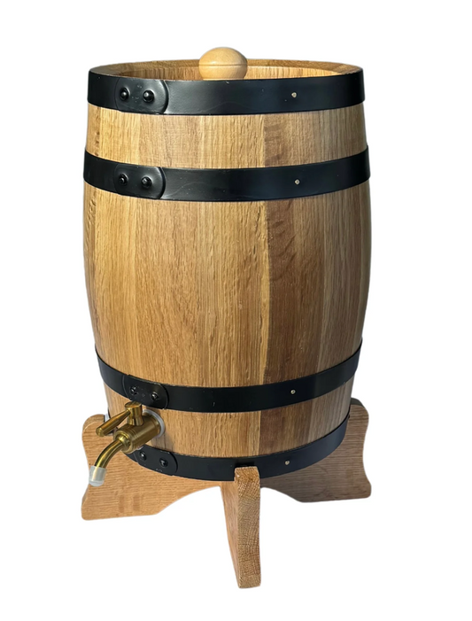 5L American Oak Barrel - Upright (Medium char)