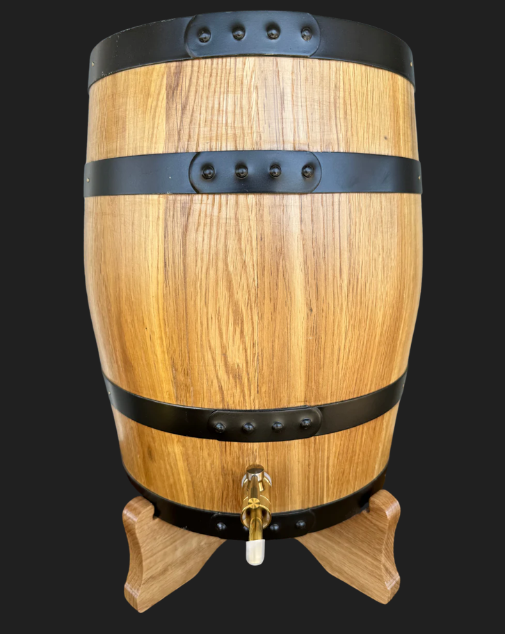 10L American Oak Barrel - Upright (Medium Char)