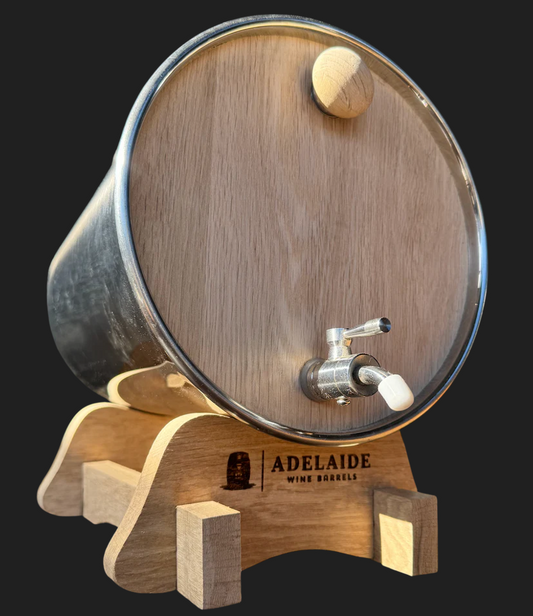 6.8L American Oak X Stainless Steel Barrel (Medium Char)