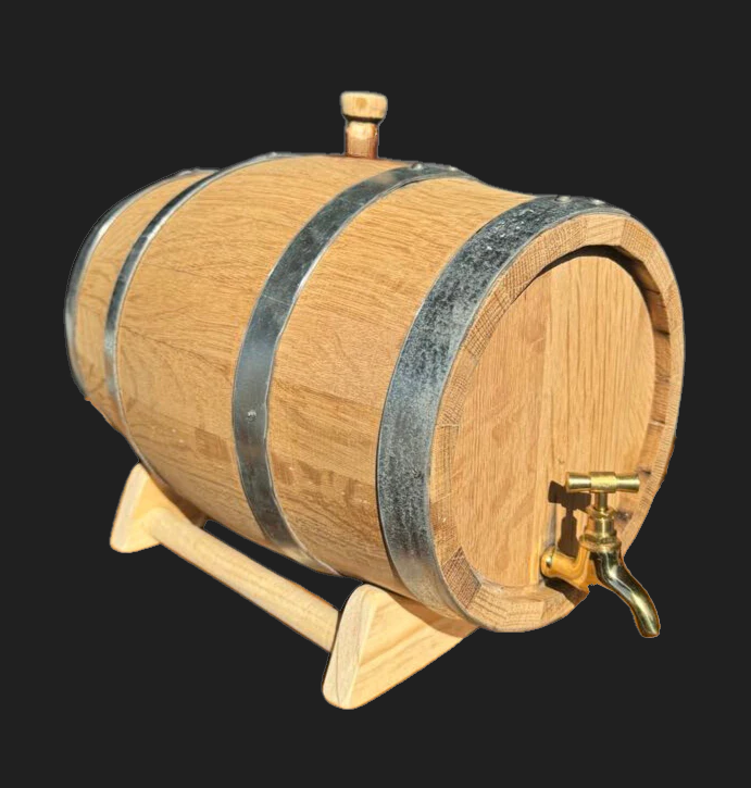 5L American Oak Barrel - Ex Bourbon (Medium Char)